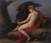 Angelika Kauffmann Ganymed und der Adler France oil painting artist